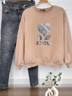 Outlet HippieChic Sweat amour zebra