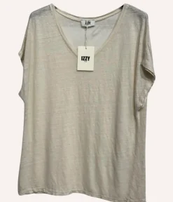 Discount HippieChic Tee-shirt 100% Lin BleuRoi