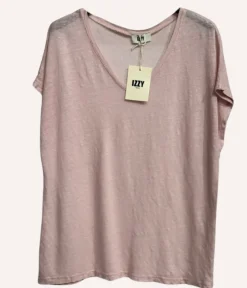 Discount HippieChic Tee-shirt 100% Lin BleuRoi