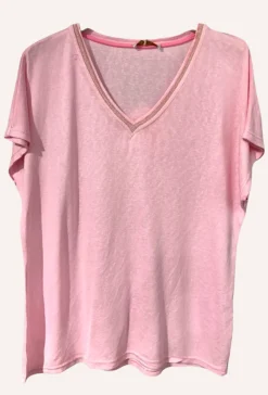 New HippieChic Tee-shirt Baly RoseClair