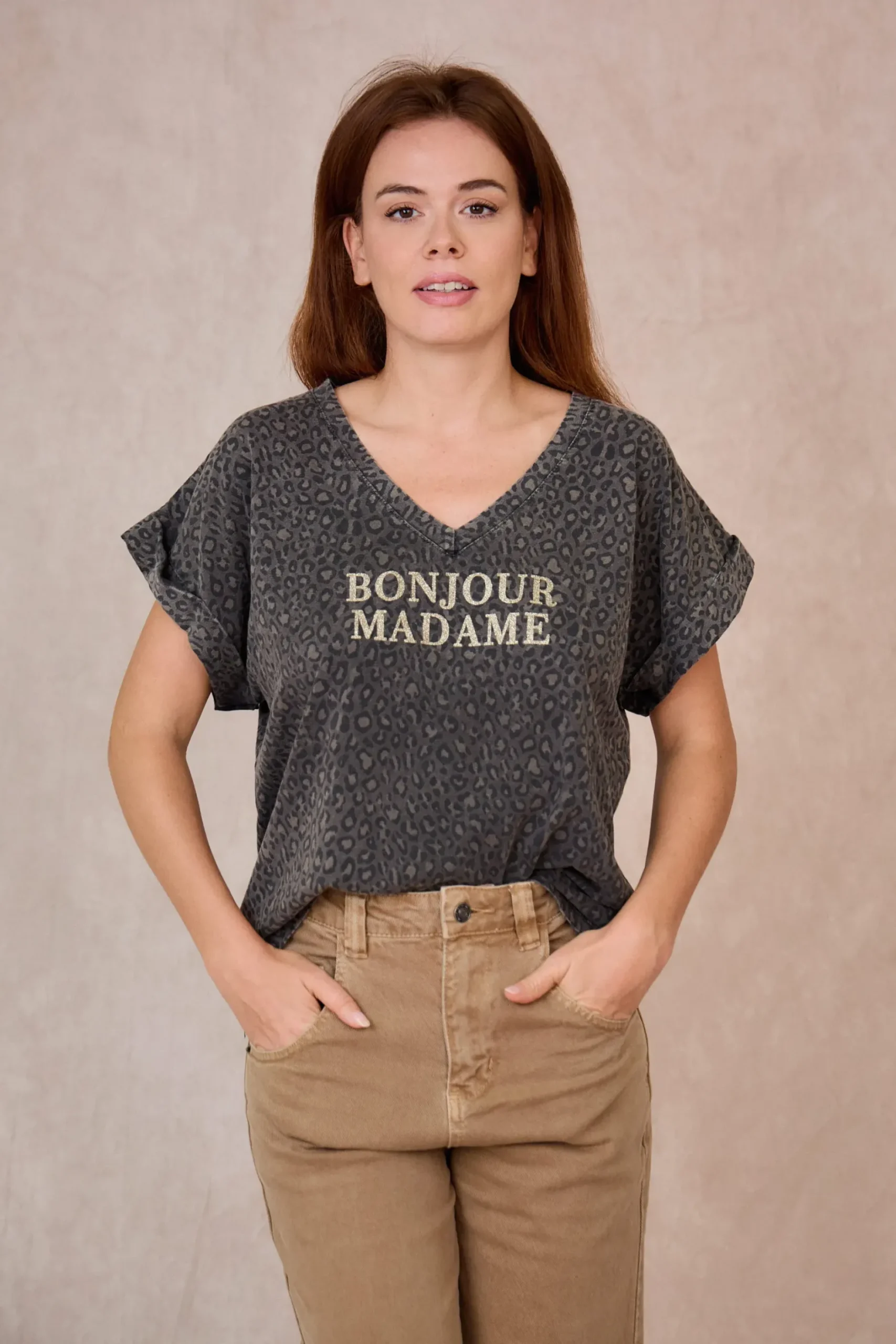 Clearance HippieChic Tee-shirt Bonjour Madame