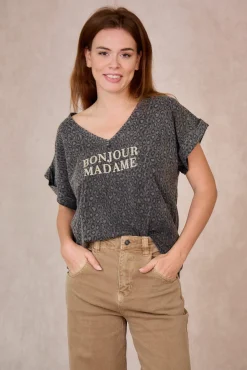 Clearance HippieChic Tee-shirt Bonjour Madame