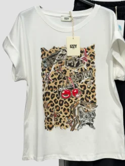 Shop HippieChic Tee-shirt Léo Cherry