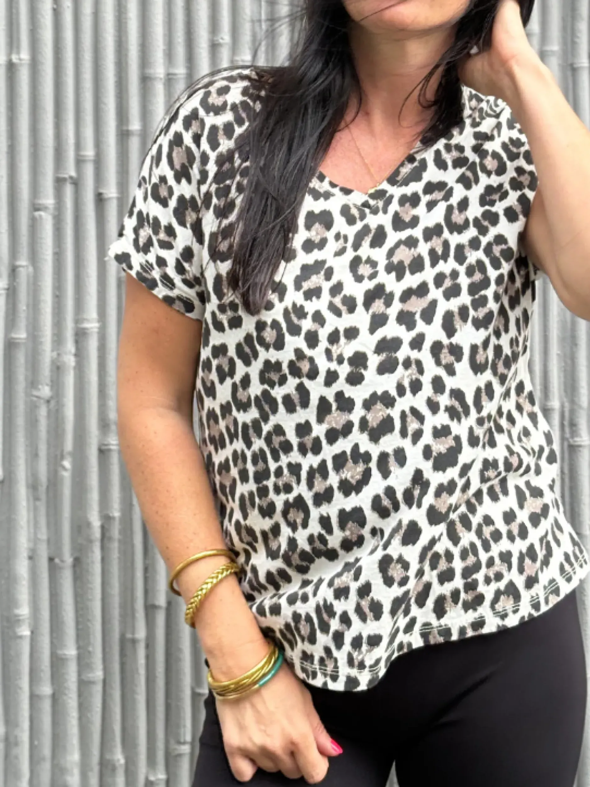 Shop HippieChic Tee-shirt Léopard