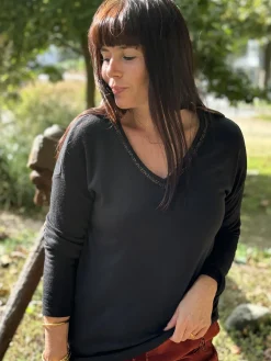 Online HippieChic Top Basic Molletoné