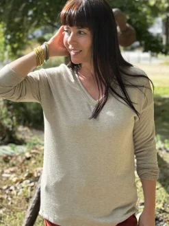 Online HippieChic Top Basic Molletoné