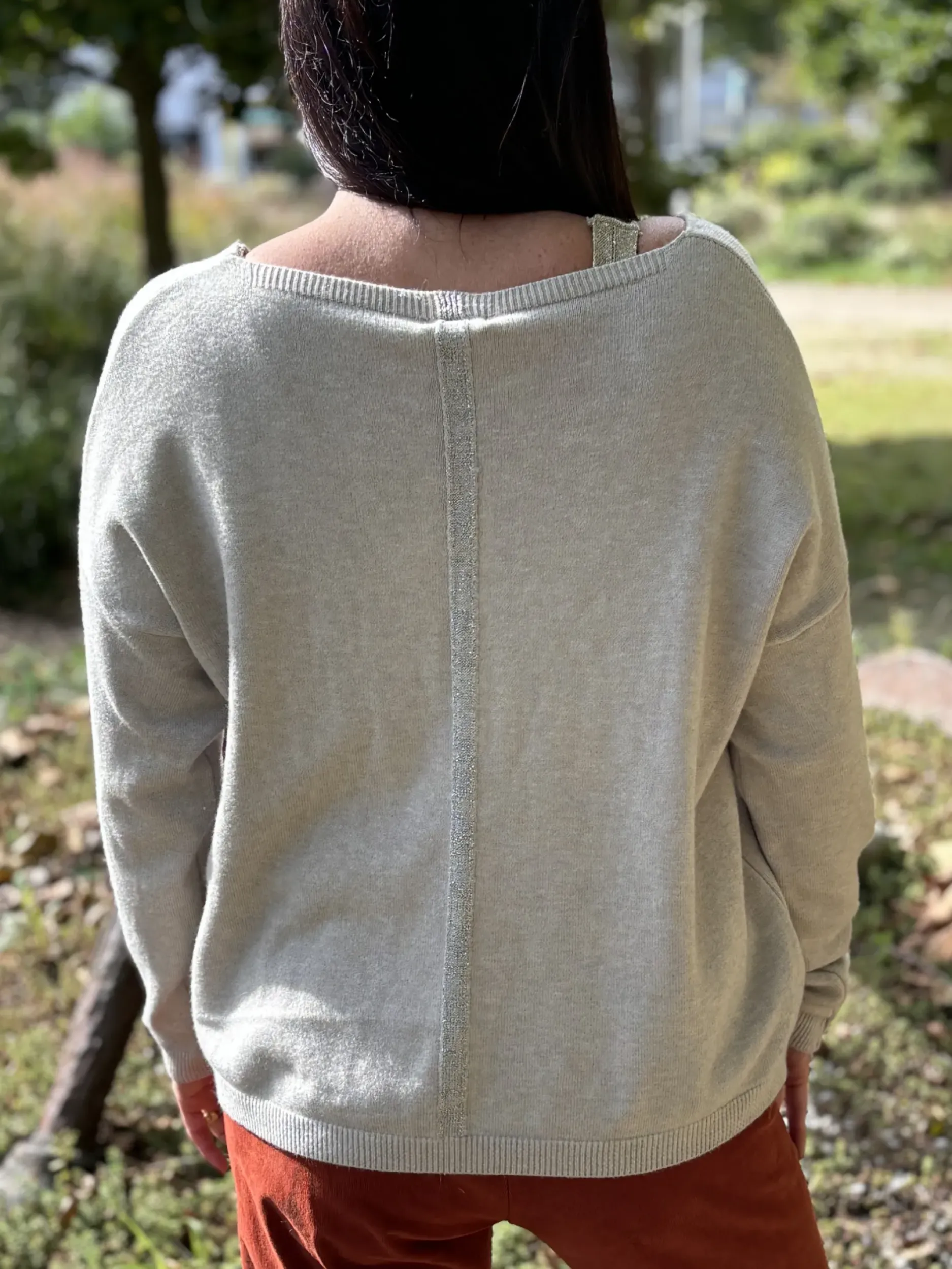 Online HippieChic Top Basic Molletoné