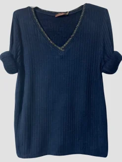 Hot HippieChic Top Côtelé Polaire