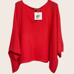 Sale HippieChic Top Parfait Col V Noir