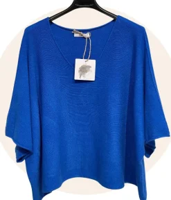 Sale HippieChic Top Parfait Col V Noir