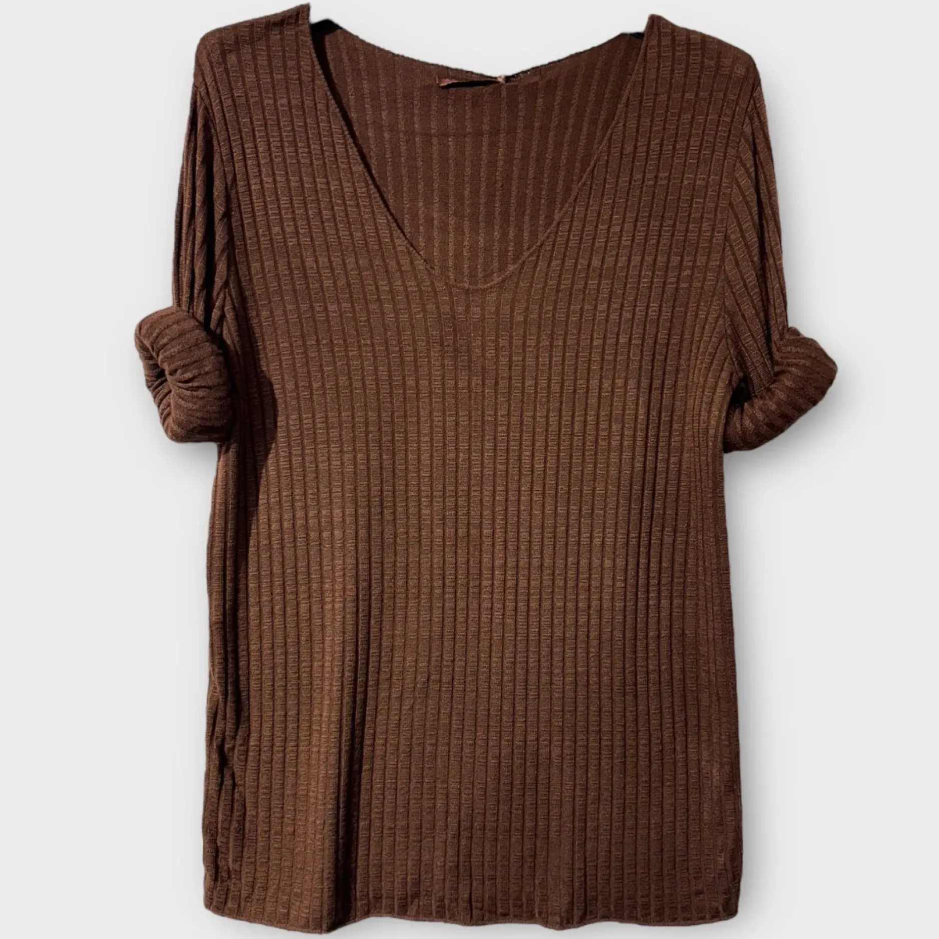 Best Sale HippieChic Top Uni Côtelé