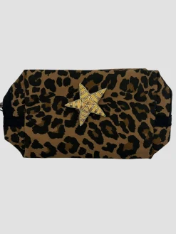 Flash Sale HippieChic Trousse de Maquillage Léopard et Étoile Animal