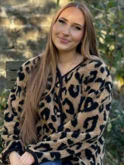 Store HippieChic Veste Bouclette Mao