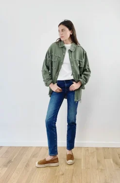 Discount HippieChic Veste Brodée Smile