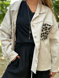 Sale HippieChic Veste Fleurs Léo