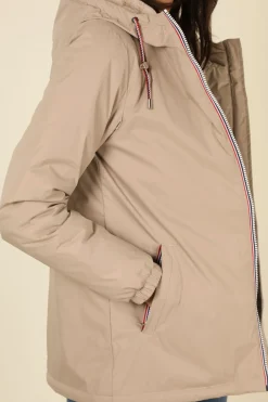 Flash Sale HippieChic Veste Imperméable Chaude Beige