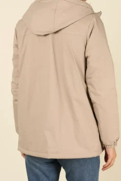 Flash Sale HippieChic Veste Imperméable Chaude Beige