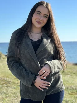 Store HippieChic Veste Katell Poches à Rabats