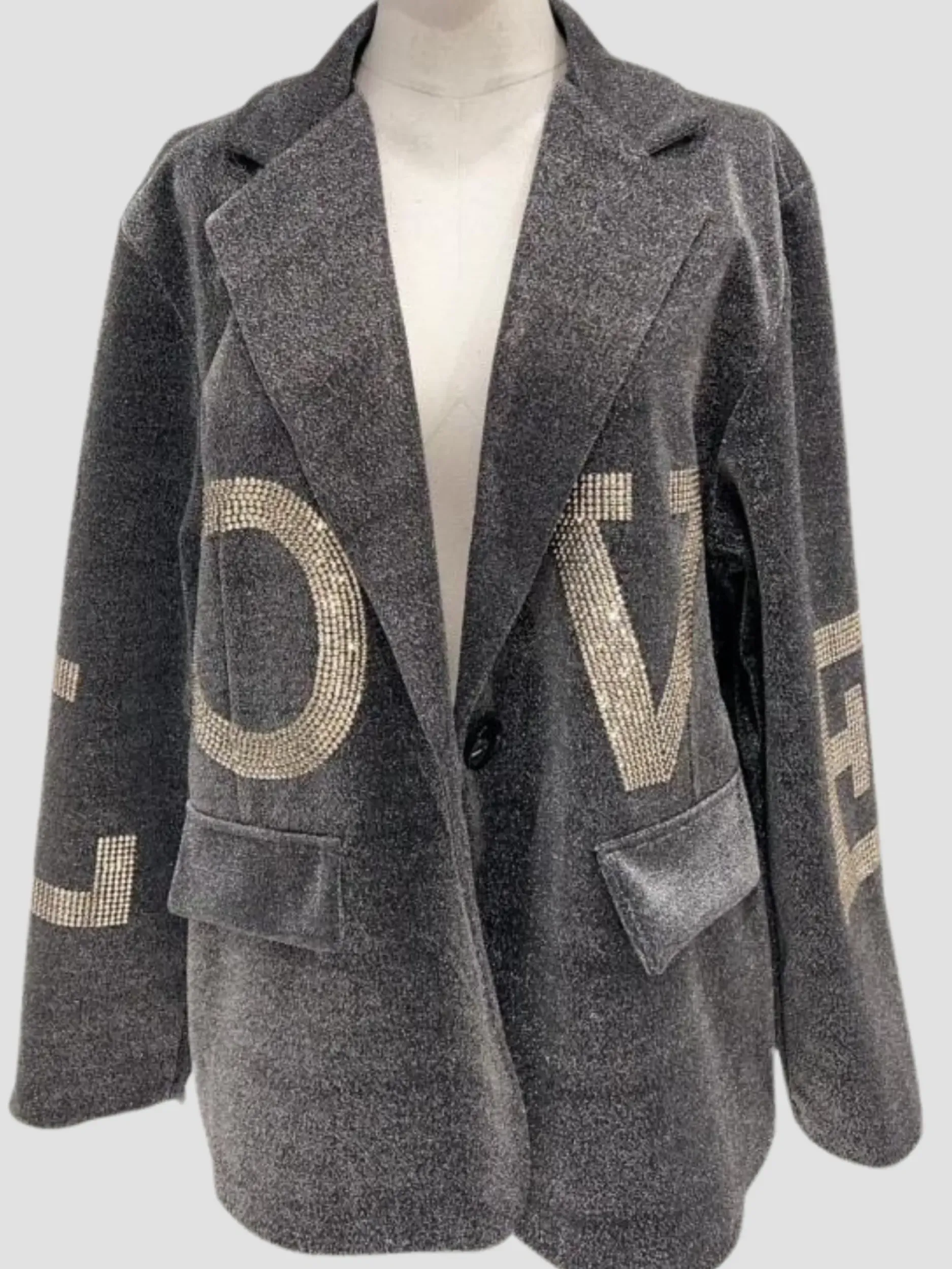 New HippieChic Veste LOVE du 44 au 50