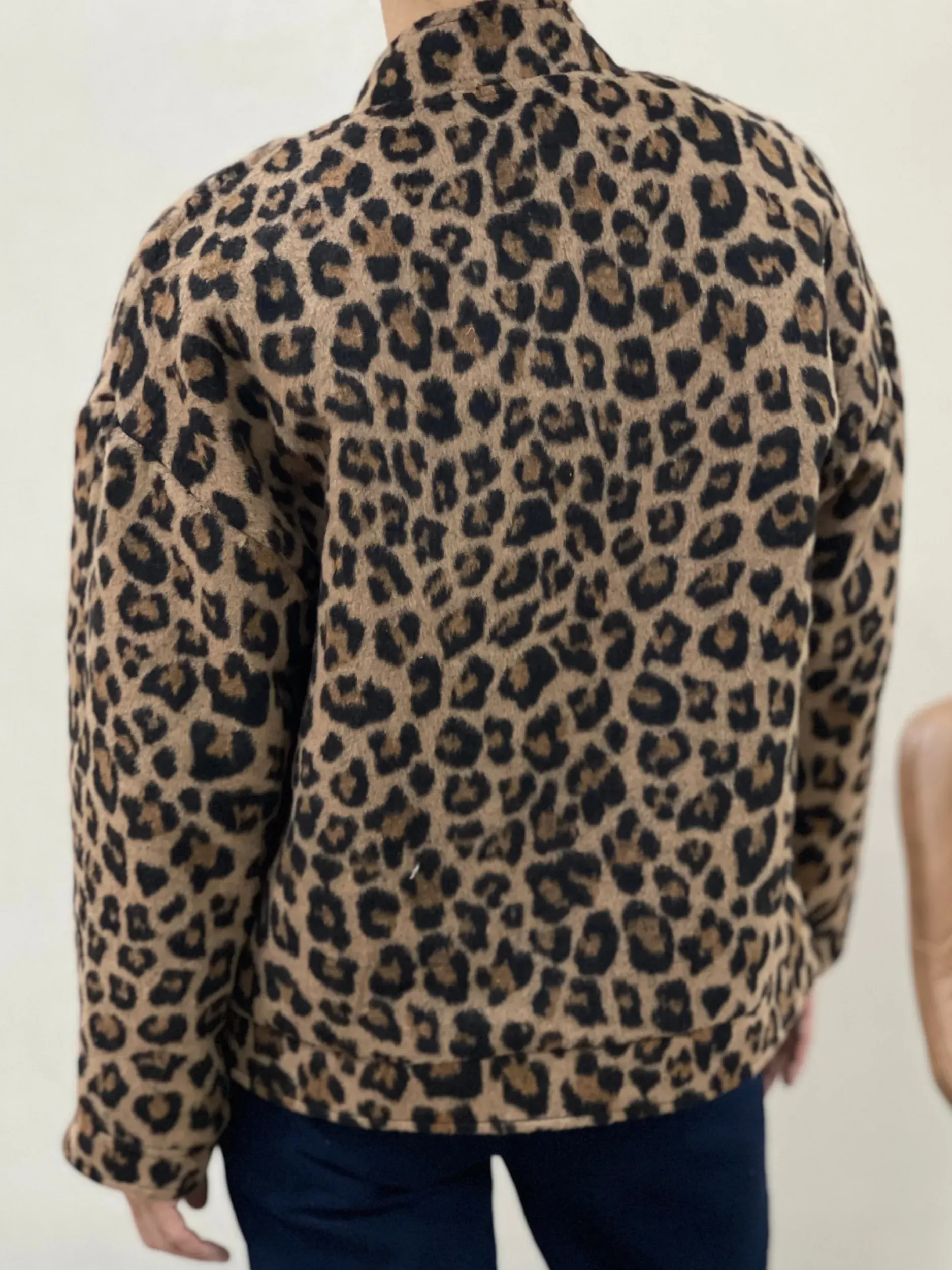 Outlet HippieChic Veste Matelassée Léopard