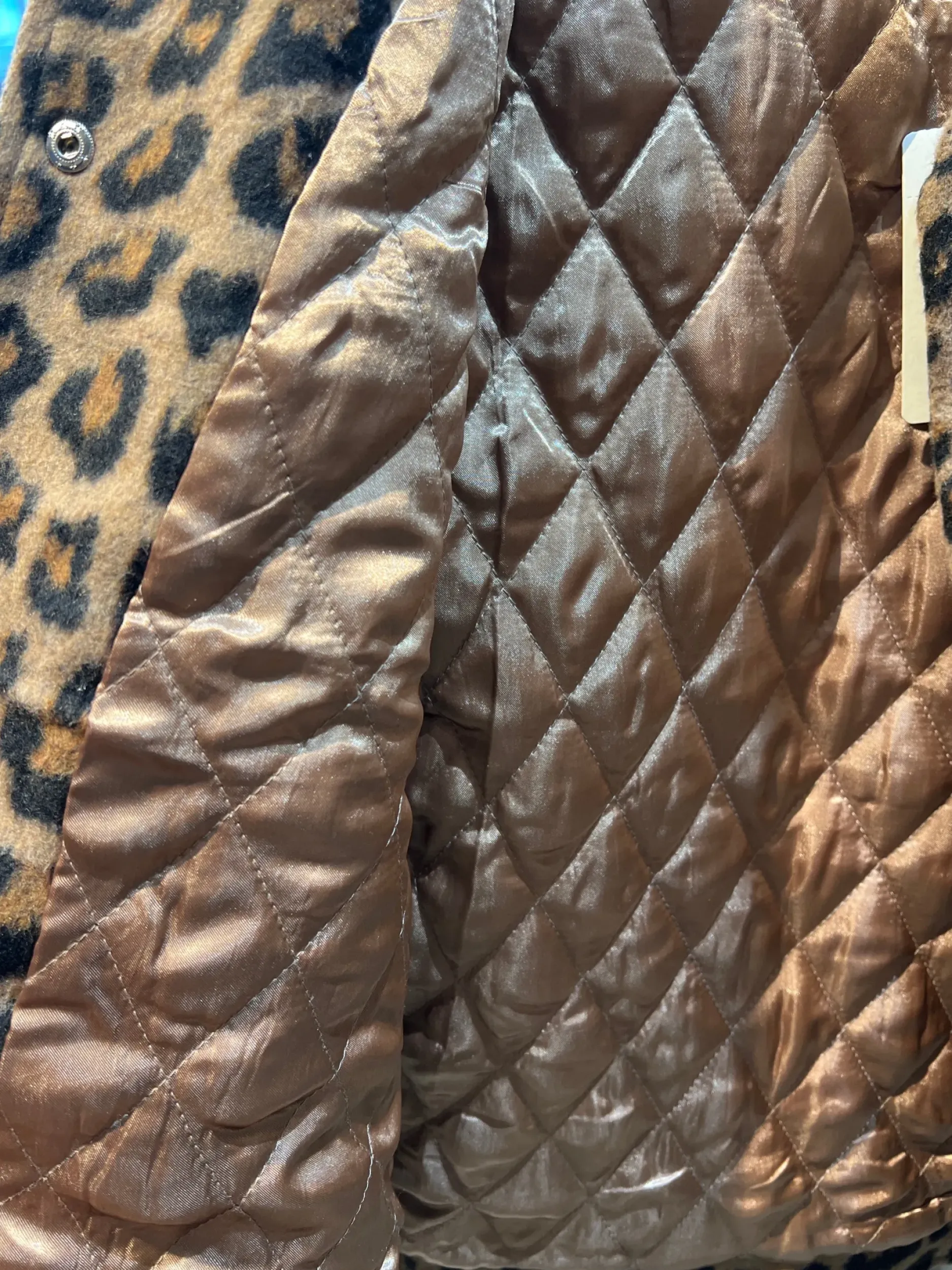 Outlet HippieChic Veste Matelassée Léopard