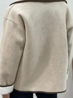 Discount HippieChic Veste Réversible Oversize Bouclettes