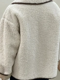 Discount HippieChic Veste Réversible Oversize Bouclettes