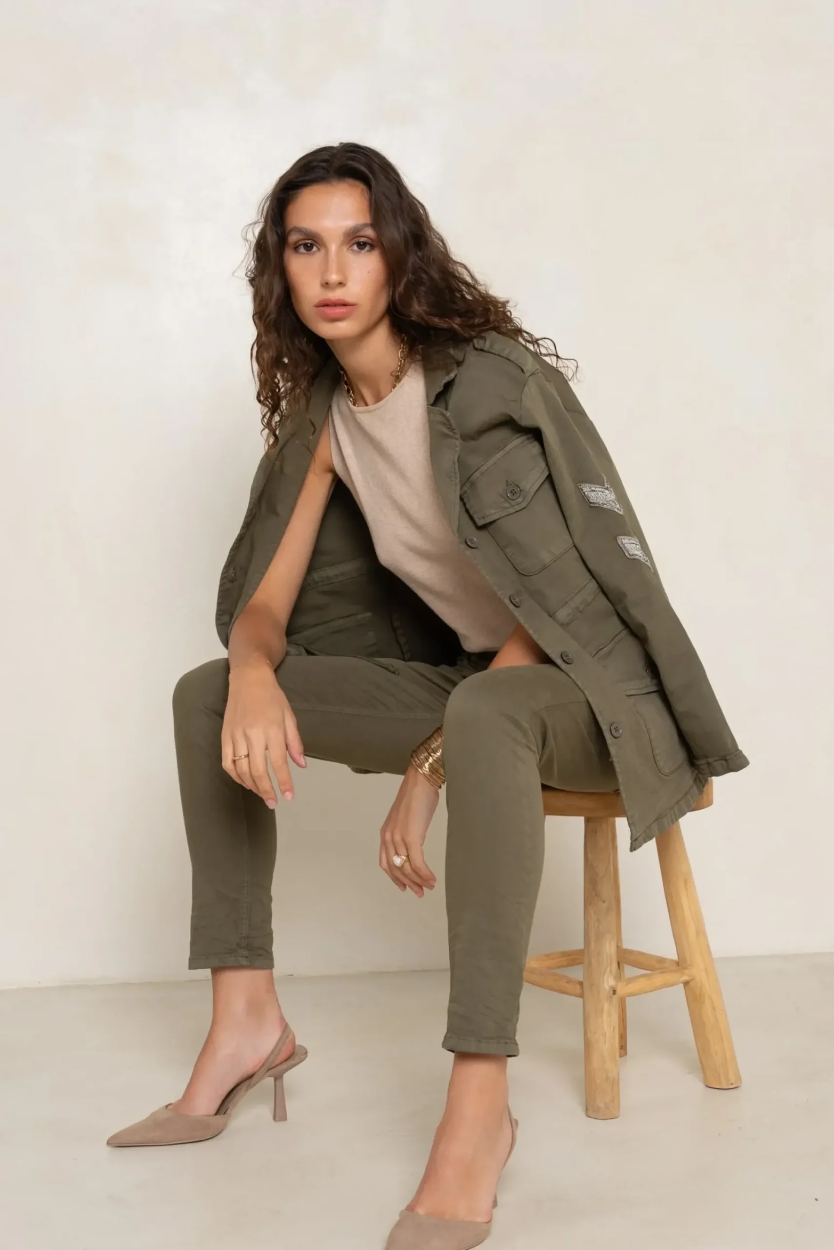 Shop HippieChic Veste Saharienne Star