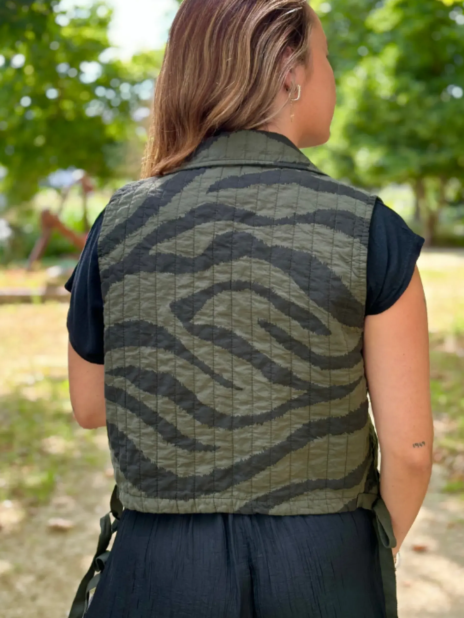 Best Sale HippieChic Veste sans Manches Animal