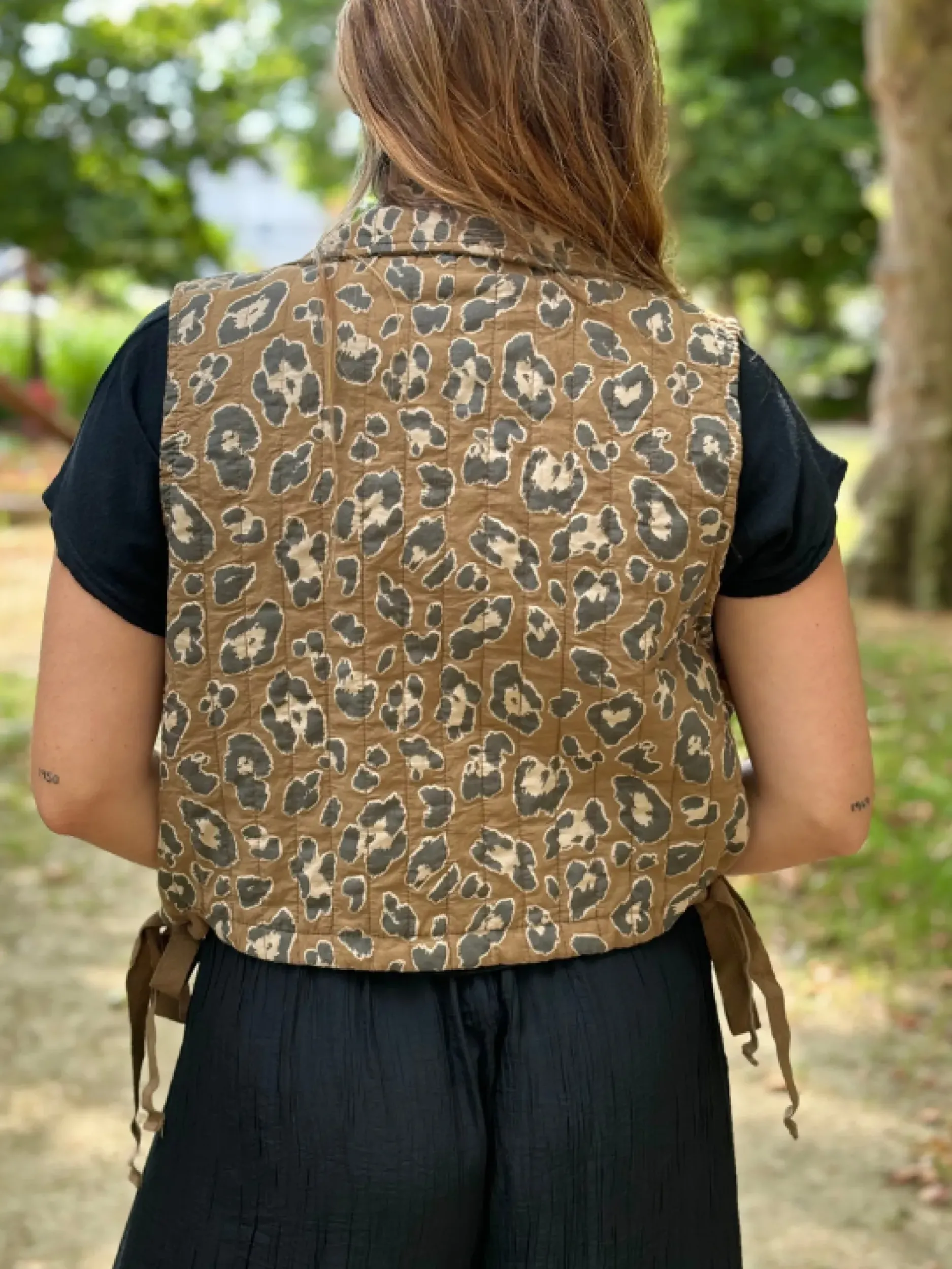 Best Sale HippieChic Veste sans Manches Animal