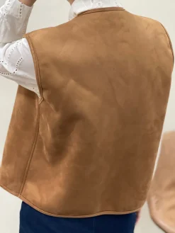 Best Sale HippieChic Veste sans Manches Réversible