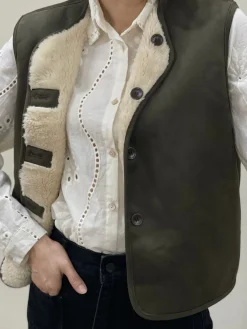 Best Sale HippieChic Veste sans Manches Réversible