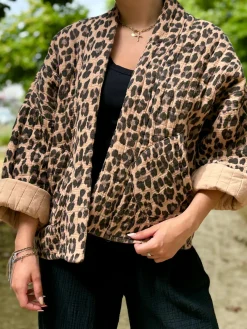 Flash Sale HippieChic Veste Téa Léopard