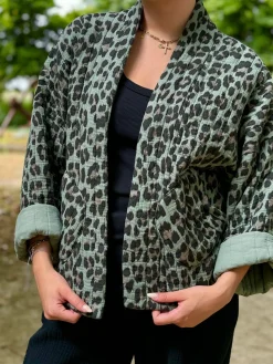 Flash Sale HippieChic Veste Téa Léopard