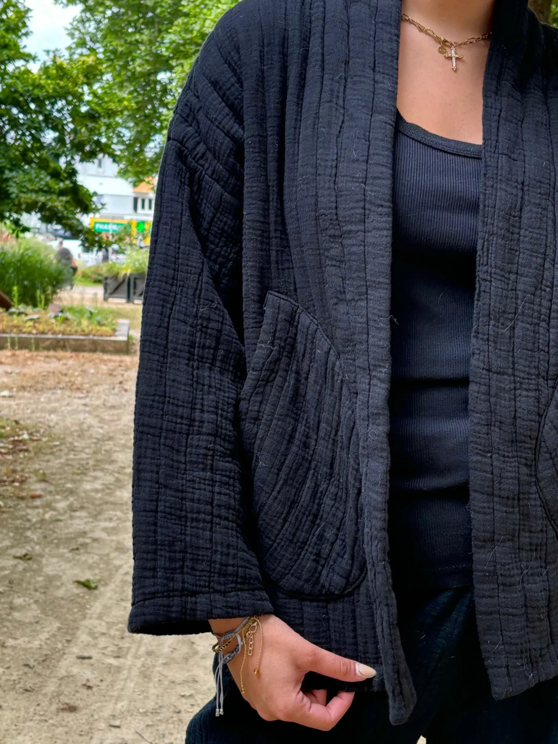 Outlet HippieChic Veste Téa Épais