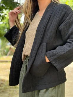 Outlet HippieChic Veste Téa Épais