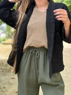 Outlet HippieChic Veste Téa Épais