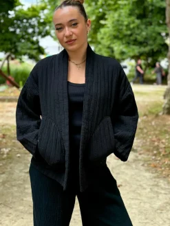 Outlet HippieChic Veste Téa Épais