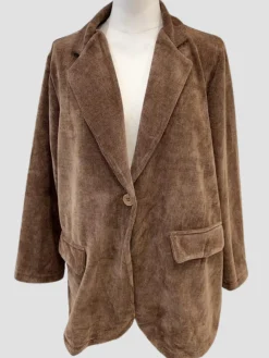 Sale HippieChic Veste Velours du 44 au 50 Beige